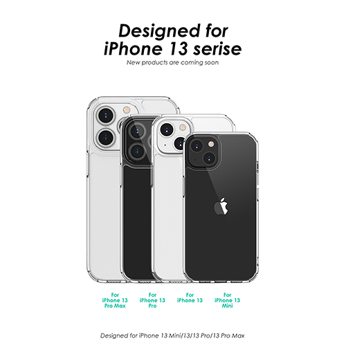 স্বচ্ছ অ্যান্টি-ফল TPU পিসি ফোন কেস